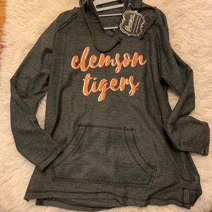 CLEMSON TIGERS LIGHT HOODIE